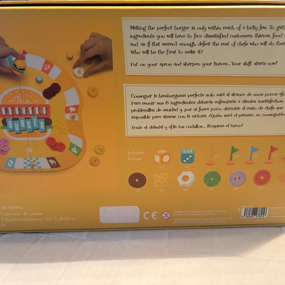 2 BALVI Board Games LUDO'S DINER & THE PERFECT BURGER 2-4 Players Ages 8+ NEW - Picture 4 of 8